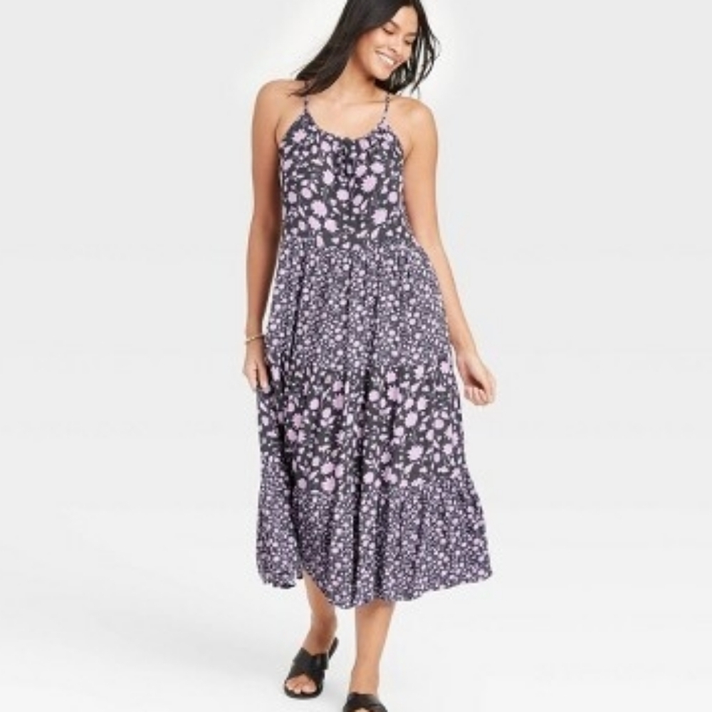 Make An Offer! Universal Thread Purple Floral Dress